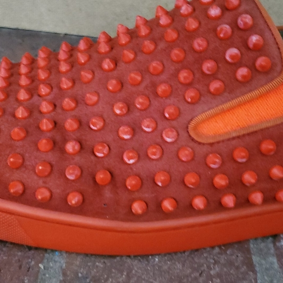 Christian Louboutin Red Roller-Boat Men's Flat - Picture 6 of 8